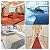 uxcell Floor Transition Strip 3.3ft Self Adhesive Carpet Transition Edging Trim Strip 1 Meter PVC Floor Strip for Height Less Than 3mm, White