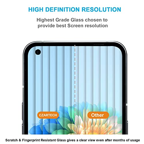 Image of STP FEEL Premium Tempered Glass Screen Protector Guard Compatible For Nothing CMF Phone 1 (6.7 Inch, Pack of 1) | Edge to Edge Coverage With Easy to installation kit for Smartphone