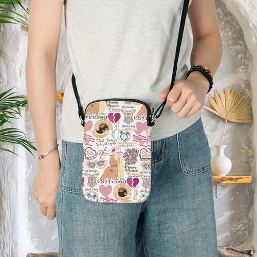 KEYCHIN Music Album Crossbody Bag Singer Fans Gifts That’s That Me Song Lyrics Shoulder Bag Please Song Merch2