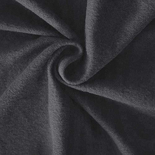 Image of Easy-Going 2 Pieces Stretch Oversized Couch Sofa Slipcover Washable | Spandex Soft Fitted Sofa Couch Cover for Sofa Furniture Protector with Bottom Kids,Pet Dog Dark Gray