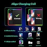  3-en-1 Carga Inal mbrica Alfombrilla De Rat n Gaming Gamer Grande RGB Ergon mica Reposamu ecas Kardition 15W Mouse Pad Gaming XXL-Modos De Luz Qi Fast Charging LED Alfombrillas Para Raton