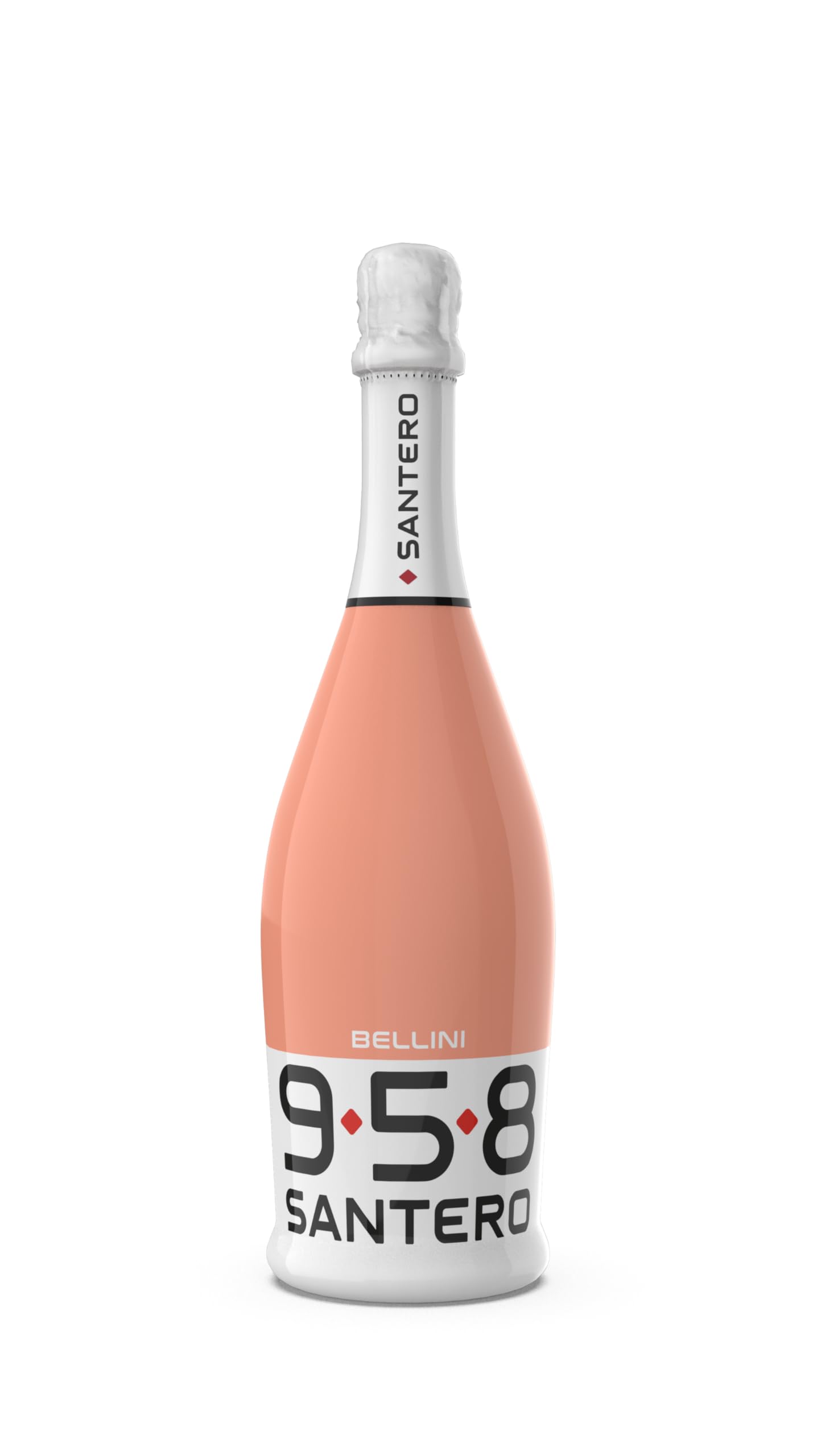 Santero 9-5-8 Bellini Cocktail - Spritziger Aperitif 0,75l