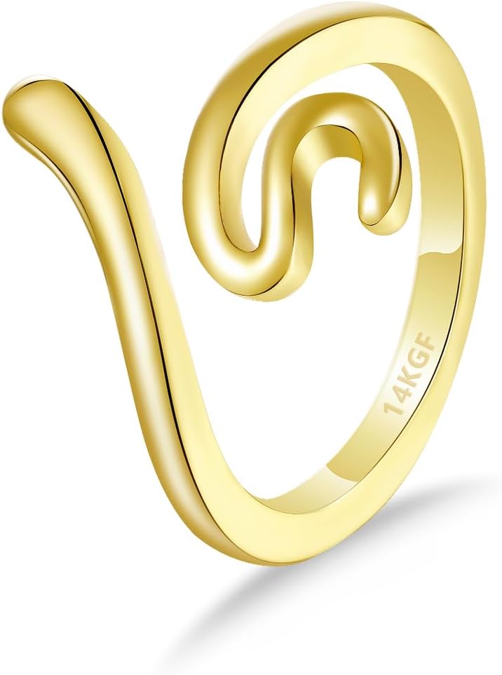Staligue 20pcs Adjustable Toe Rings Set for Women Fingers Joint Tail Summer Beach Arrow Flower Open Rings Foot Jewelry