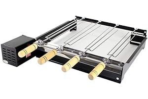 High-Yielding ArtGrill Platinum Baixo E4 1111 Brazilian Rotisserie Grill