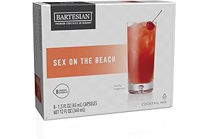 Bartesian Sex on The Beach Cocktail Mixer Capsules