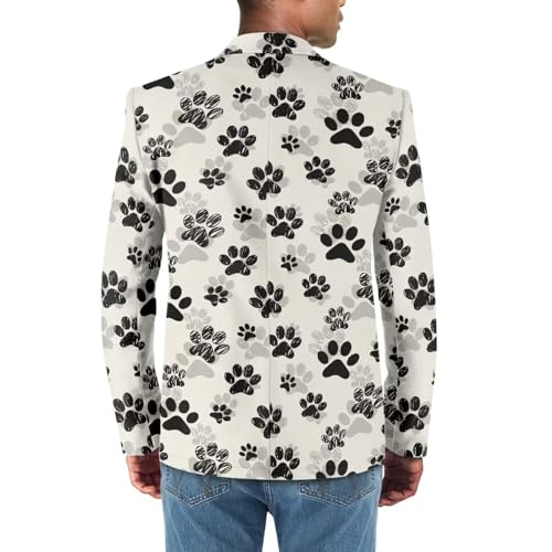 Flashideas Blazer Jacket Men One Button Formal Dress Jacket Casual Blazer Suit Jackets Fashion4