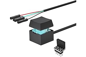 Mechanical Desktop Computer PC Power Button Extension Switch