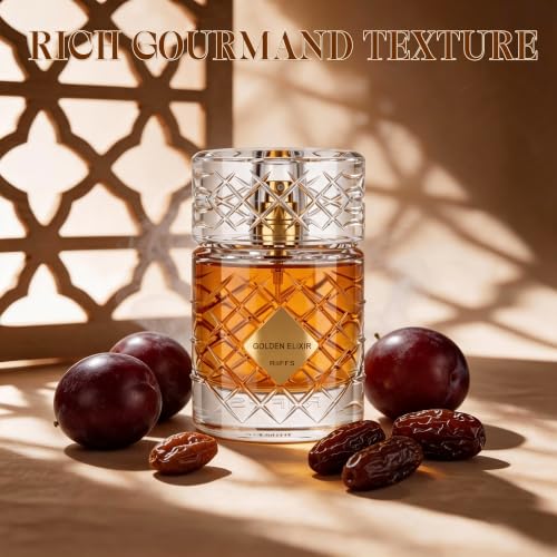 Image of A CENTER RIS G Er Perfume For Men Eau de Parfum 3.4 Fl Oz | Oriental Woody Gourmand | Aged Cognac Warm Cinnamon Cologne | Daily Use Spray Gift
