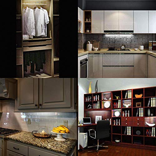 MingDak Under Cabinet LED Lighting Kit,(6) 12’’ Linkable Light Bars + Rocker Switch + Power Adapter, LED Gun Safe Lighting for Cabinet, Safe, Locker, Closet, Counter, Shelf, Showcase,5000K Daylight - Thumbnail 7
