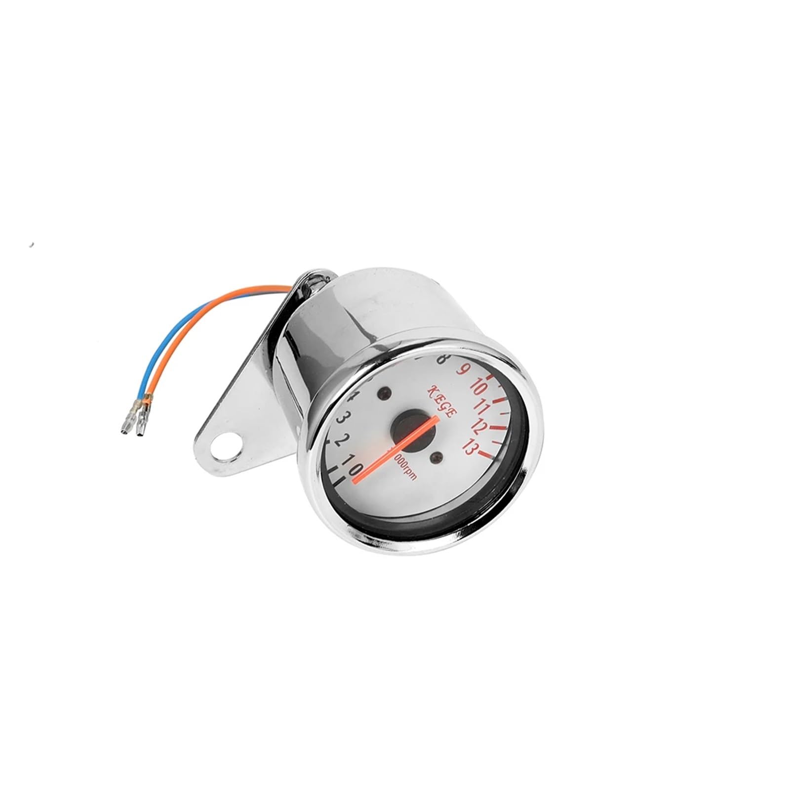 Contagiri Universale Per Moto, Tachimetro, Contachilometri, Indicatore 13000 Giri/min, Cromato, Per Cafe Racer, Per Ha&rley Per Ho&nda Per Ya&maha Contachilometri