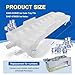 DA63-02284B Ice Cube Tray Compatible with Samsung, Fits Refrigerator Models RS2 RM2 RB1 RB2 RF2 and More, Replace DA63-00284A AP4334981 1795936 PS4149221