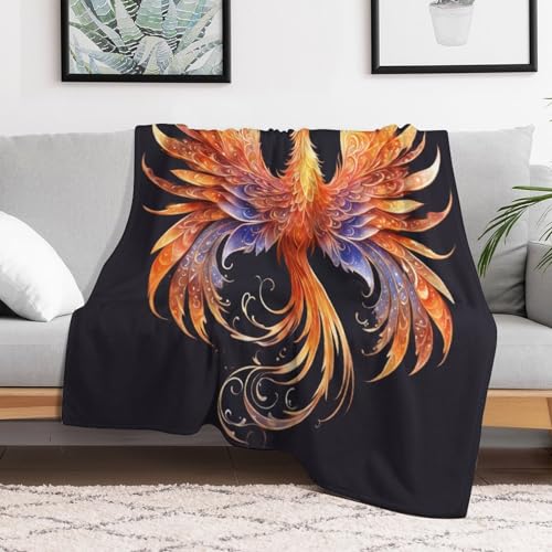 Couverture Phénix 140×180cm douce et chaude pour lit ou canapé