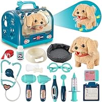 Cadeau Fille 3-8 Ans Kit Vétérinaire STAY GENT Avec Chien Robot