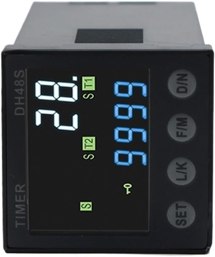 Product DH48S DC/AC24V AC220V Precision Programmable Delay Relay 0.01S-99990h with Socket Base DH48S Series Time Relay(MG6A-5TH - 24V ACDC)