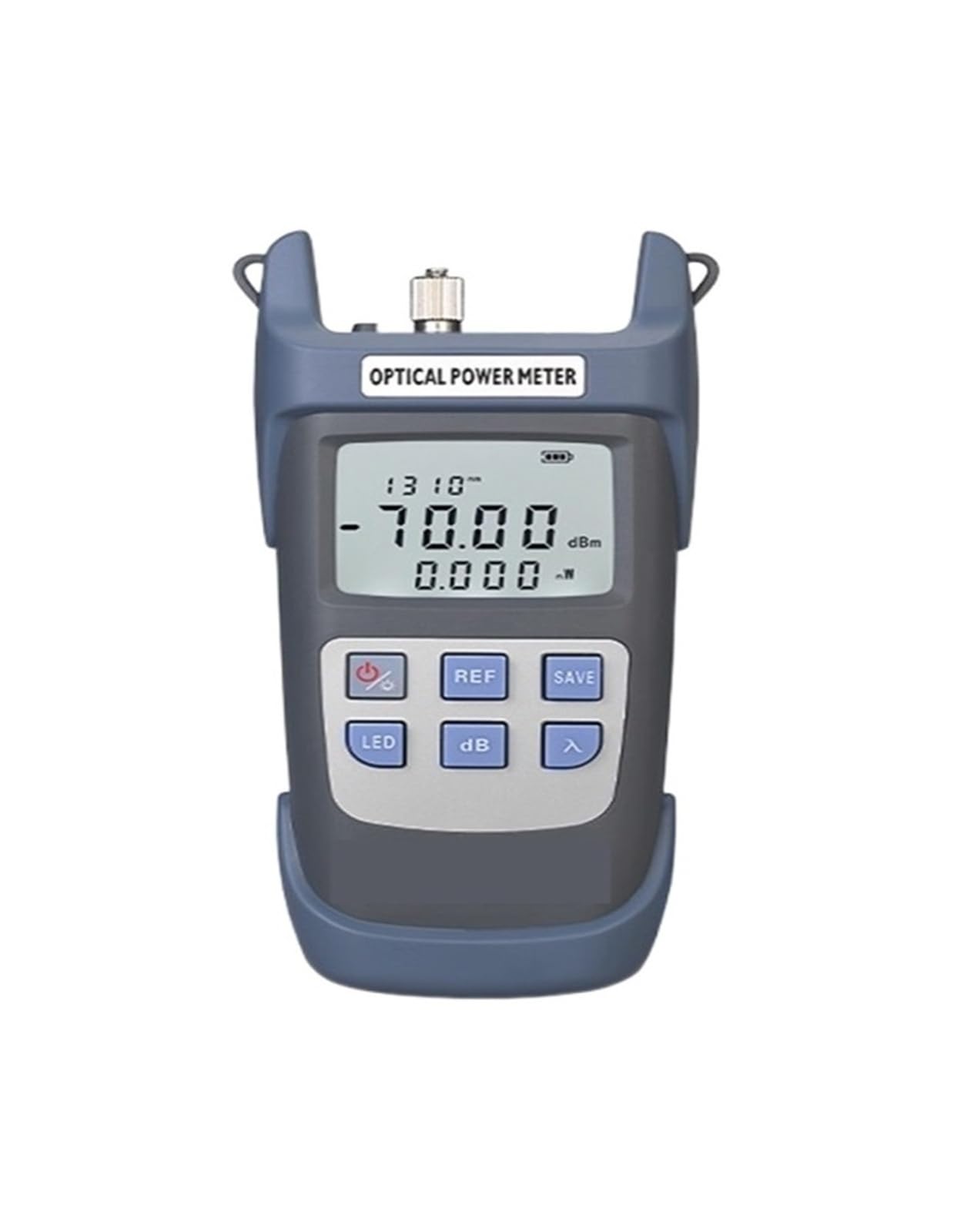 Dikkac 50 To 26Dbm Fiber Optic Cable Tester, Ftth Fiber Optic Tool Kit，Aua-6S Cleaver With Optica Power Meter And 10Mw Visual Fault Locator(-50 To 26Dbm)