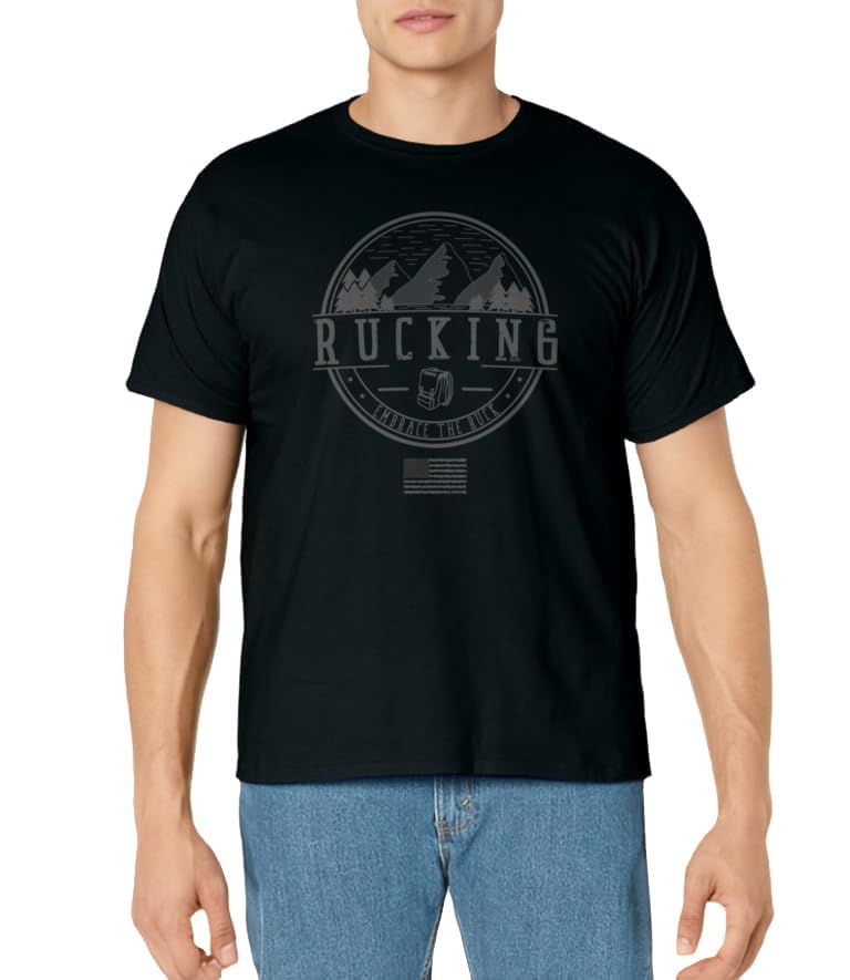 The Rucking Backpack Rucking Ruck Team or Club T-Shirt