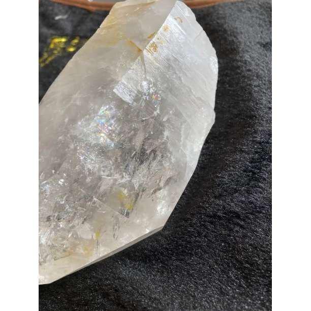 Amazon.co.jp: 虹入り ヒマラヤ水晶 高透明 浄化 パワーストーン 