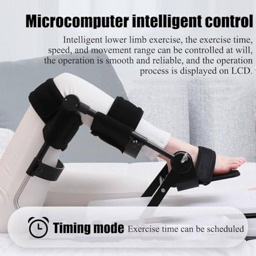 Ejercitador eléctrico de rodilla con 10 velocidades ajustables miniatura 2