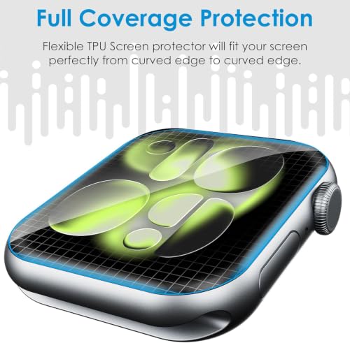 Image of iGluz Acrylic Screen Guard Protector Compatible for Apple watch Series 10, Series 11 46mm (Pack of 2) | Edge to Edge Full Screen Coverage | HD Clear Transparent | Scratch Resistant | Bubble Free | Easy Installation Kit Included