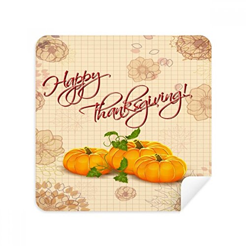Chiffon microfibre Thanksgiving : essuyer l'écran de téléphone sans rayure