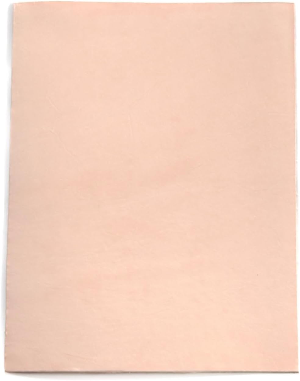 8.5"x11" Premium Natural Vegetable Tanned Tooling Leather 3-4 oz (1.2–1.6mm) | Pre-Cut Full Grain Grade A Cowhide for DIY Projects, Stamping, Carving, Dyeing, Molding (1 Piece)