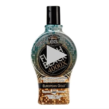 Amazon.com : European Gold Flash Black 4000X Indoor Tanning