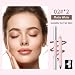 2 PCS MSMEESHU Dual-Ended Contour Stick, Cream Face Contour & Highlight Makeup Stick, Blendable Sculpting Stick for Natural Definition, Long-Lasting, Easy to Apply, 02 Matte White