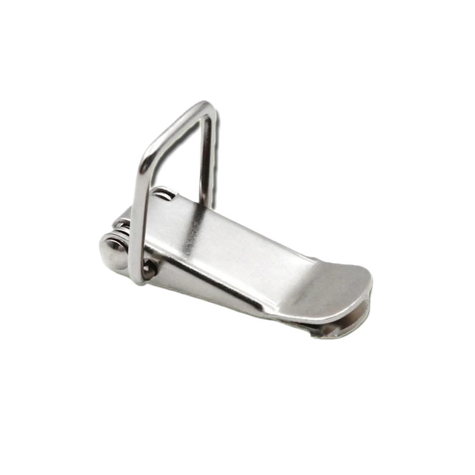 Loquet bascule en fer pour coffre et boîte en bois : lot de 4 verrous de meuble à ressort