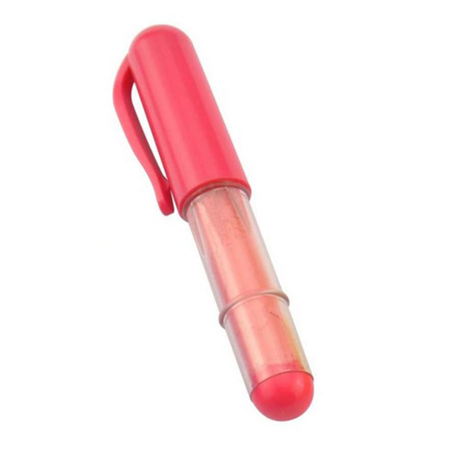 tinysiry Chalk Fabric Markers for Sewing, Pen Style Fabric Chalk MarkersMulticolor Fabric Chalk Pen, Tailors Chalk for Fabric, Fabric Marker for Sewing,Felting Tool Red