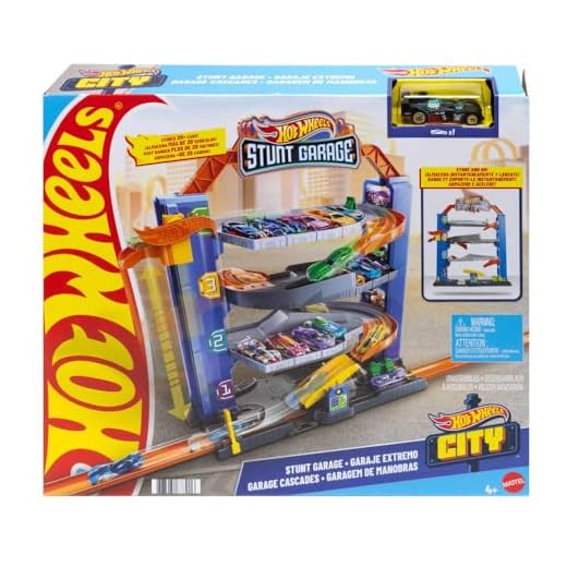 Hot Wheels City Garagem, Conjunto para Carros de Brinquedo, Mattel