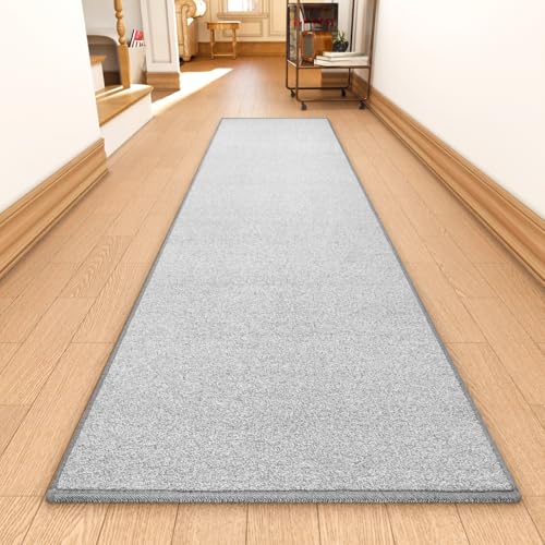 Tapete corredor AREDO anti deslizante gris 2x10 ft miniatura 1