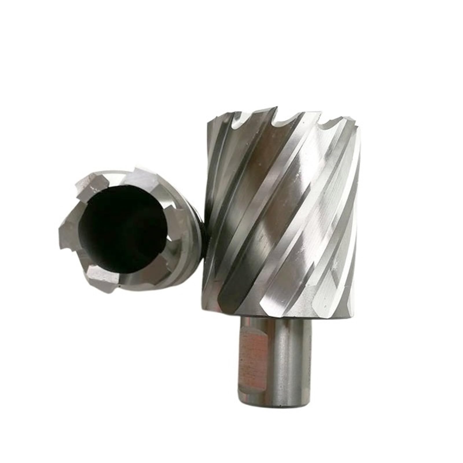 Pierścieniowy nóż do wiertła magnetycznego, Frezy Pierścieniowe HSS, 4 Szt., Średnica 12-25 Mm, Głębokość Cięcia 25(Dia 19 21 23 25mm)