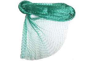Reusable Garden Fruit Catcher Net For Trees (33 Ft x 6.5 Ft, Green)