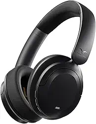Fone de Ouvido Bluetooth Over Ear Hero Max, Cancelamento de Ruído Ativo Headphone Bluetooth 6.0 Sem Fio com Mic, Power Bass, Baixa Latência, Conexão Multiponto, 60H Reprodução para Academia e Jogos