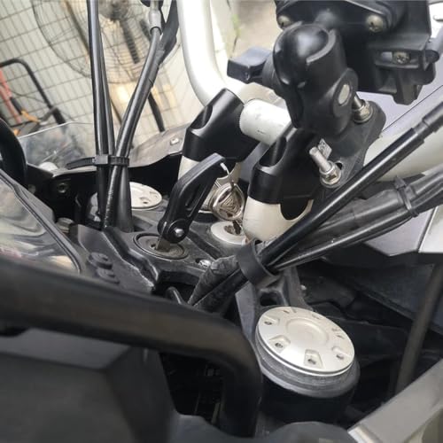 Elevador de manillar Benelli TRK502X plata con abrazadera 4