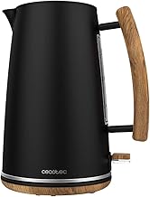 Cecotec Thermosense 400 Black Woody Kettle 1.7 Litre Capacity and 3000 W