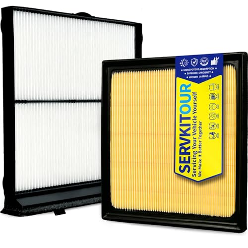 SERVKITOUR Cabin and Engine Air Filter Set for Forester (2019 2020 2021 2022 2023 2024) 2.5L for WRX (2022-2024) 2.4L Replace 72880-FL000 16546-AA16A
