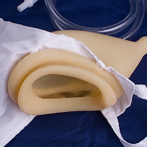 Pevor 1000ml Portable Wearable Urinal Urine Bag Collector Toilet (Male)