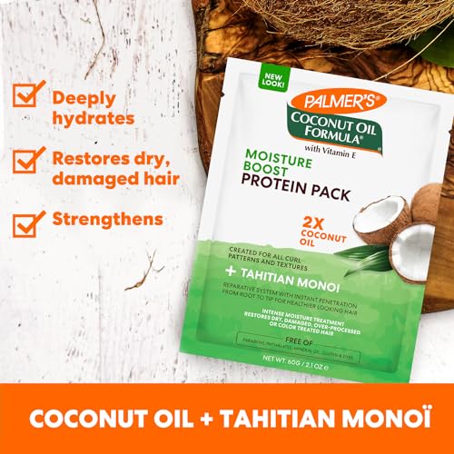 Image of Palmer's Coconut Oil Formula Deep Conditioning Oily Protein - Pack Of 2 Pieces, 2 Count