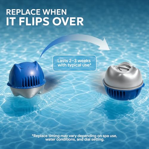 Image of Hot Tub Cartridge Replacement for Ease Floating System 3 Pack