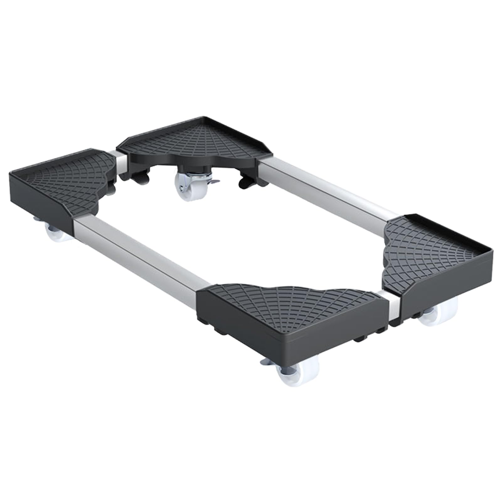 Supporto da tavolo per computer, supporto per PC mobile per torre PC, supporto da tavolo per computer regolabile e rimovibile, universale con 4 ruote, carrello CPU sotto la scrivania, per comp