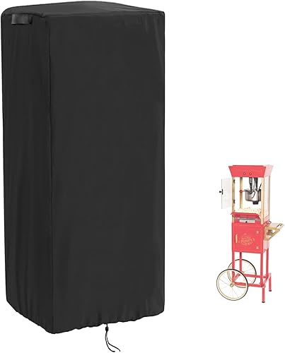 Funda para carrito de palomitas de maíz, cubierta impermeable para máquina de palomitas de maíz, resistente 420D, fundas para carrito de máquina de