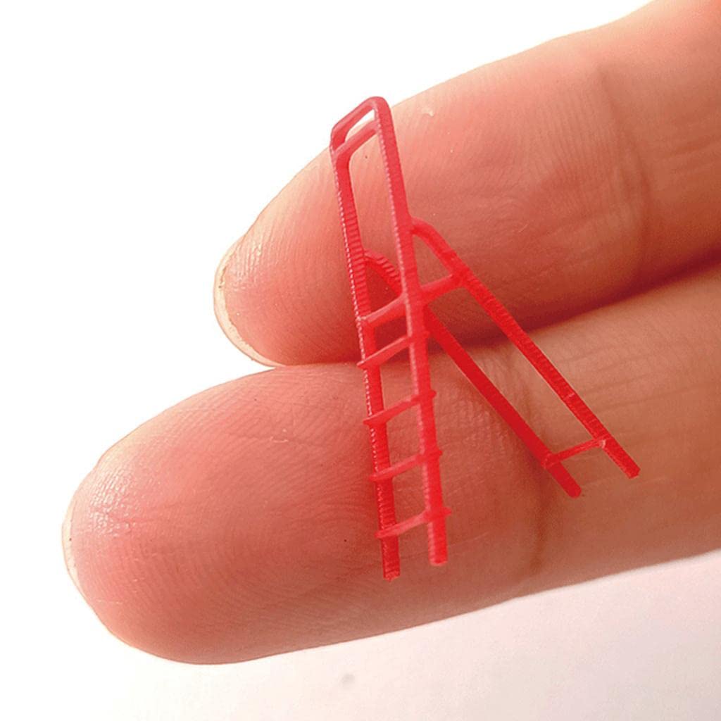 Miniatura in 1/64, Simulazione di Officina di Riparazione, Fabbrica, Magazzino, Casa, Accessorio da Collezione, Decorazione, Auto Rossa