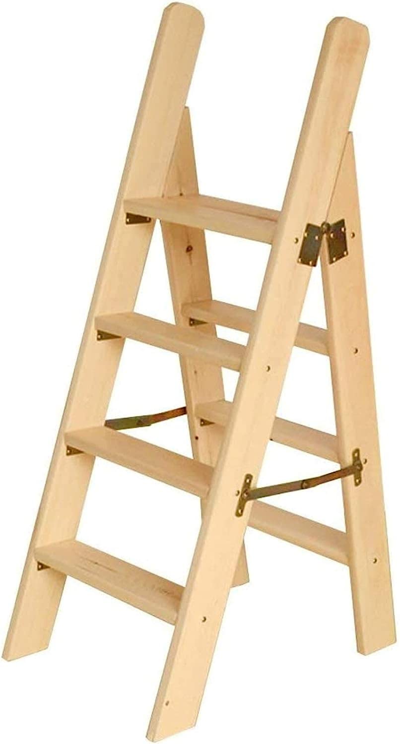 Tabouret familial OKUOKA : l'escabeau en bois pliable pour ne plus manquer de hauteur