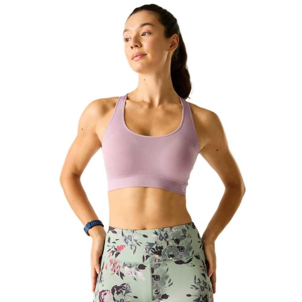 Dare2b Women's Don't Sweat It III Sports Running Bra, Quick Dry Antibacterial Gym Bra
