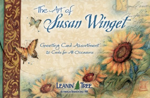 The Art of Susan Winget - 20 cards with full-color interiors and 22 designed envelopes by Leanin' Tree