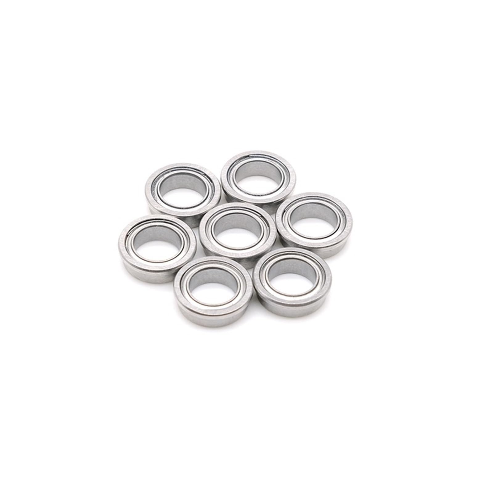 Rodamientos de bolas de ranura profunda R144ZZ R144-2Z (pulgadas, 1/8 x 1/4 x 7/64 pulgadas, 3,175 x 6,35 x 2,779 mm, 10 unidades)
