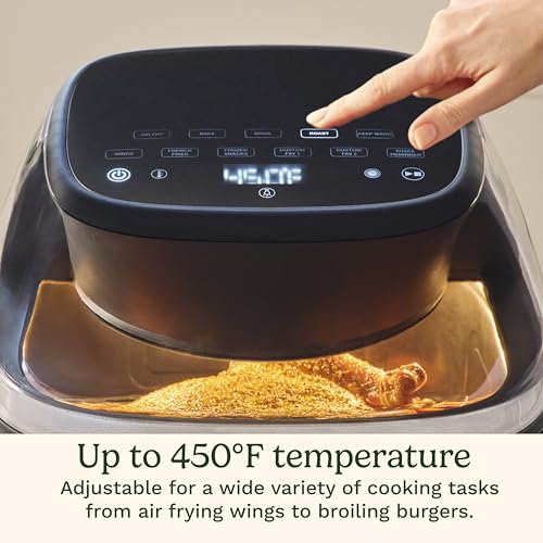 Cuisinart ClearView Large 9-Quart Basket Air Fryer with ClearView Window, Digital Control Panel, 5 Functions, 3 Air Fry Presets, 2 Custom Presets, Easy Clean, PFAS-Free, 3 -Year Warranty, AFC-9 - Image 5