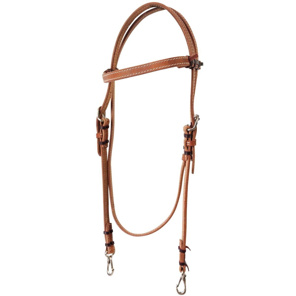 Briglia Western Silver Horse Tehua, Finimento Indispensabile per la Conduzione del Cavallo