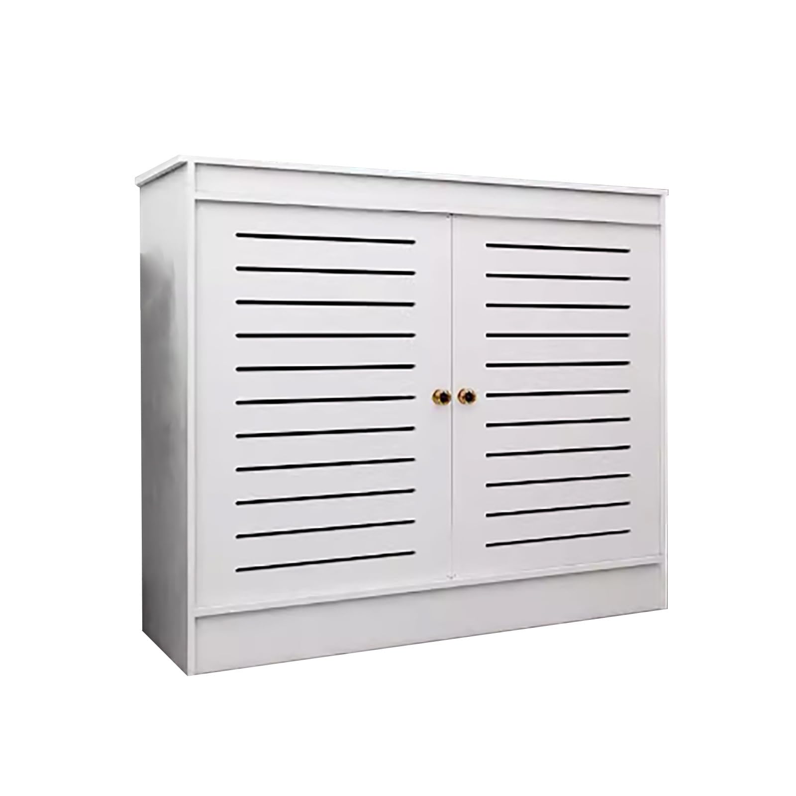 Cubre radiadores blancos modernos de 60 x 80 x 25 cm de facil montaje